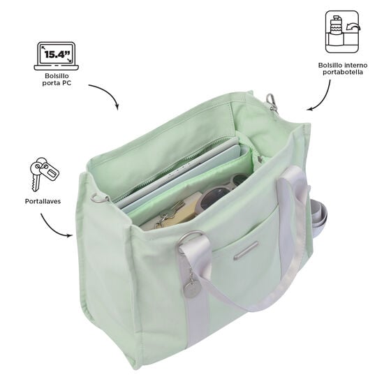 Bolso T-Bag M - Meadow Mist image number 4