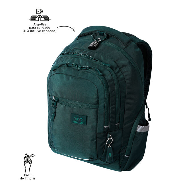 Mochila casual eco-friendly Bistro Green - Eufrates image number null