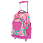 Mochila escolar con ruedas Renglones - 0QX image number 2