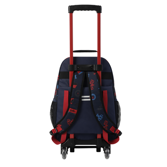 Mochila escolar grande con ruedas - Gokart image number 3