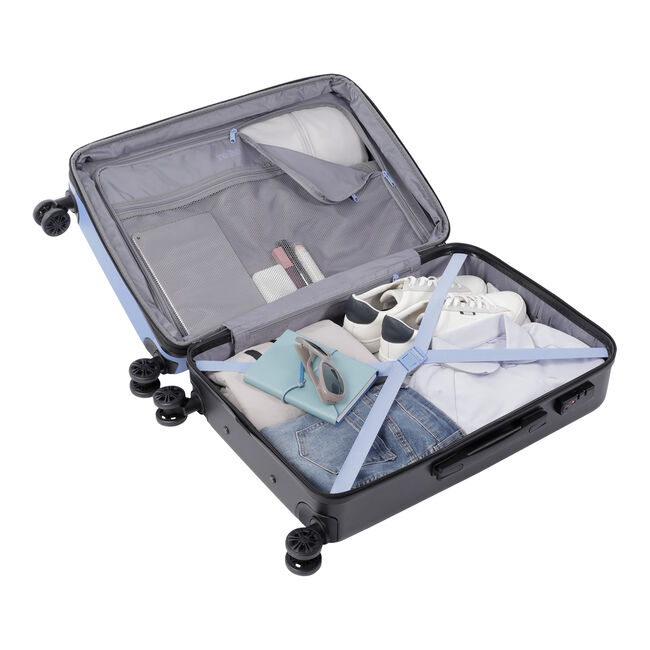 Maleta trolley mediana color azul - Bazy + image number null
