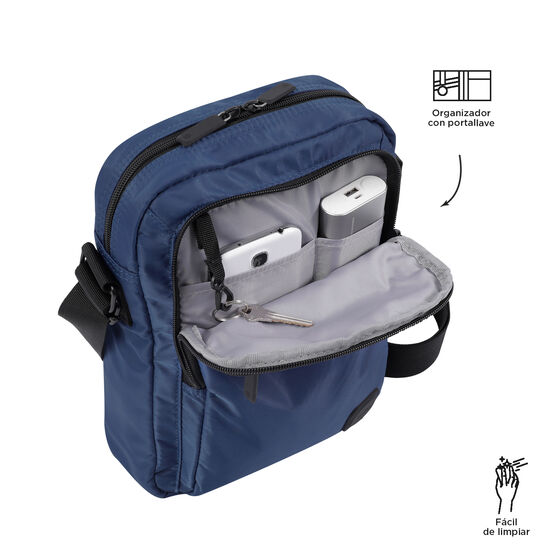 Bolso bandolera Bayonne - Azul image number 5