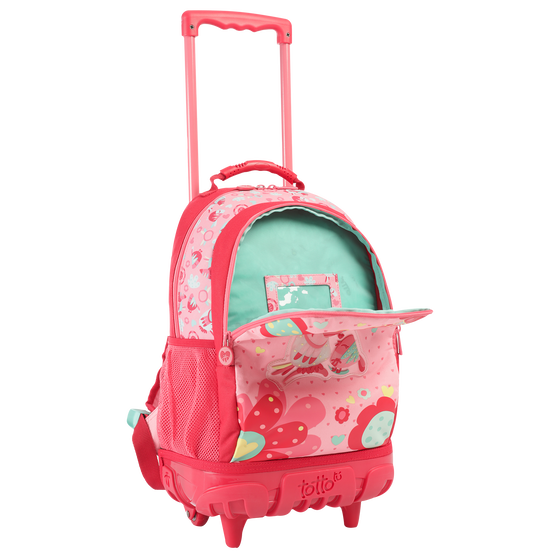 Mochila escolar pequeña con ruedas - Liry image number 5