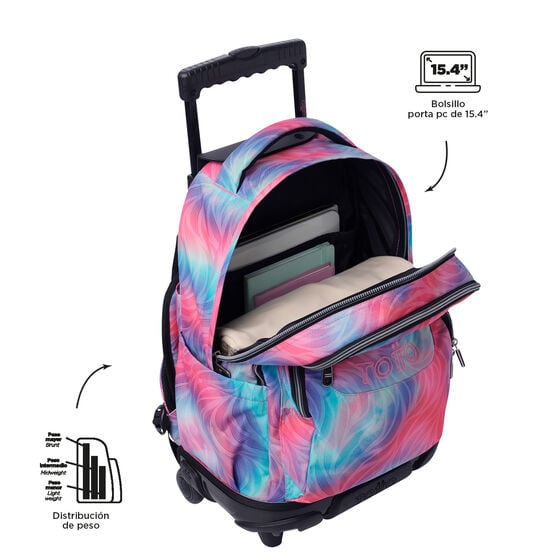 Mochila Renglones Glitter - Fritz image number 6