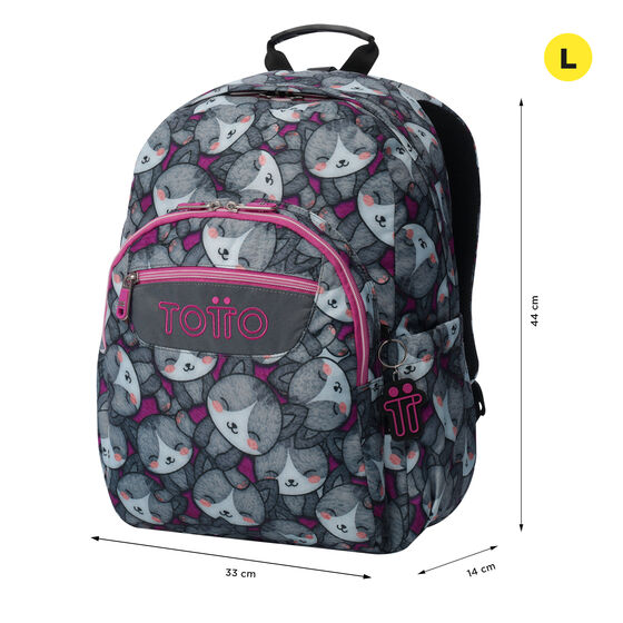 Mochila Acuareles - Kitten Rose image number 2
