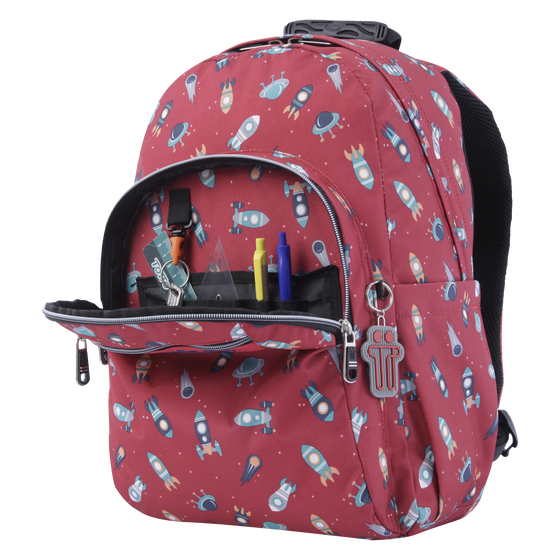 Mochila Acuareles - Cohetes image number 5