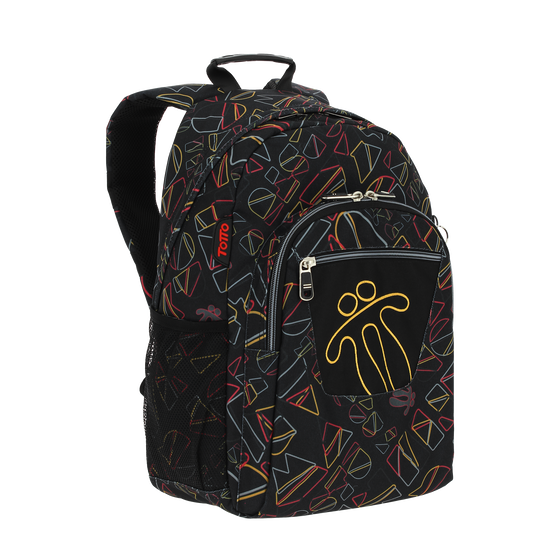 Mochila escolar adaptable a carro Acuareles - 5EZ image number 2
