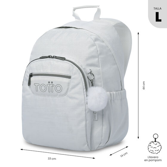 Mochila Acuarela Neo - White image number 3