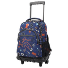 Mochila escolar con ruedas Renglones - 2FI image number 2
