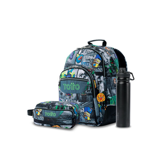 Pack Escolar Rolly X3 | Mochila + 2 accesorios image number 1
