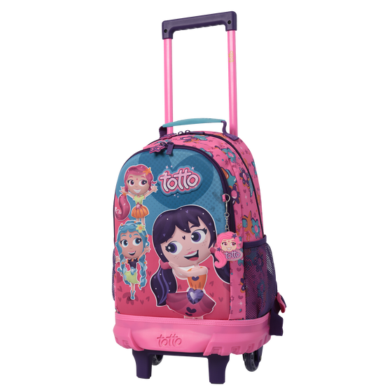 Mochila escolar mediana con ruedas - Stargirls image number 2