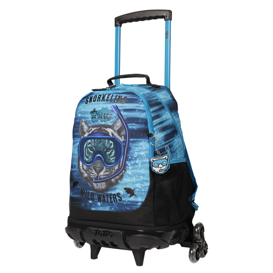 Mochila escolar con ruedas grande - Snorkel image number 2