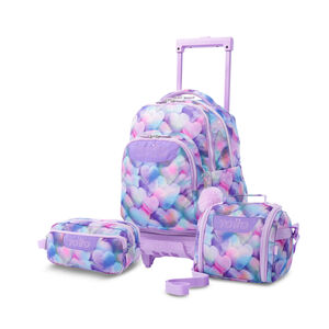 Pack Escolar Kory X3 | Mochila de ruedas desmontable + 2 accesorios