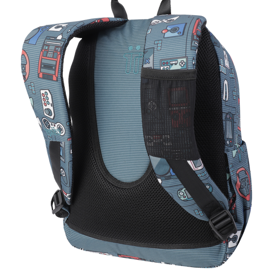 Mochila Gommas - Gris y videoconsolas image number 5