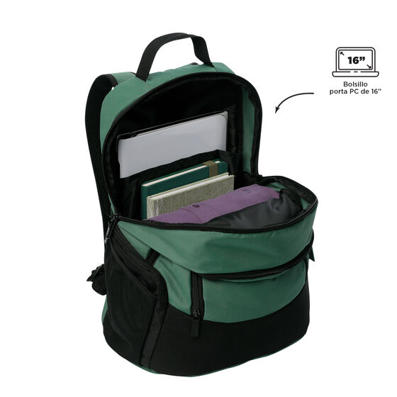 Mochila Kuat L - Verde/Negro image number 5