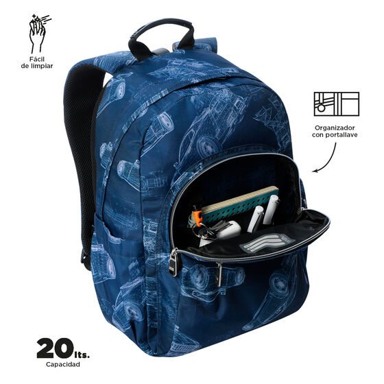 Mochila Acuareles - Blueprint image number 5