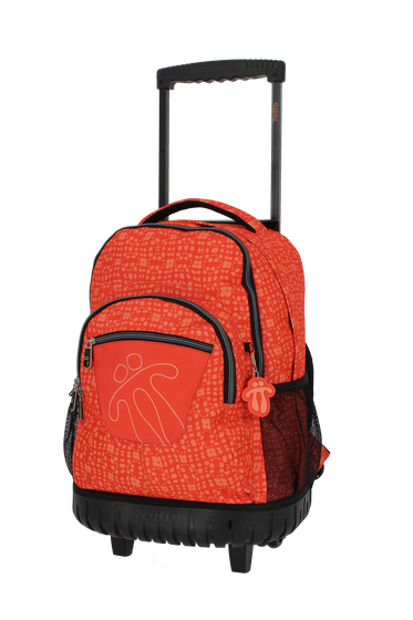 Mochila escolar con ruedas Renglones - 0OV image number 3