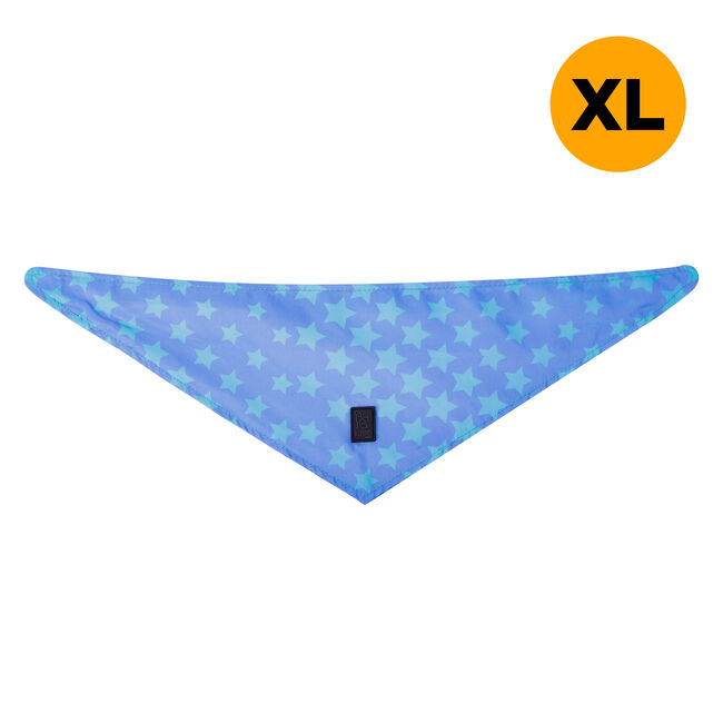 Pañuelo para mascotas doble cara estampado estrellas - Talla XL  image number null