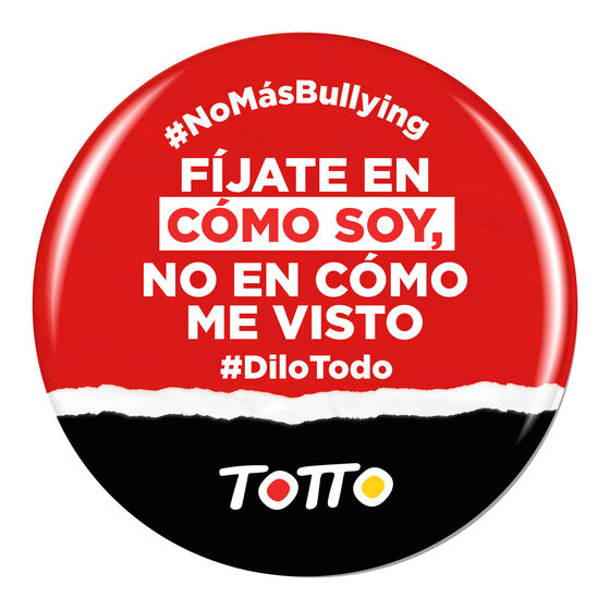 Chapa anti-bullying - FÍJATE EN CÓMO SOY image number 1