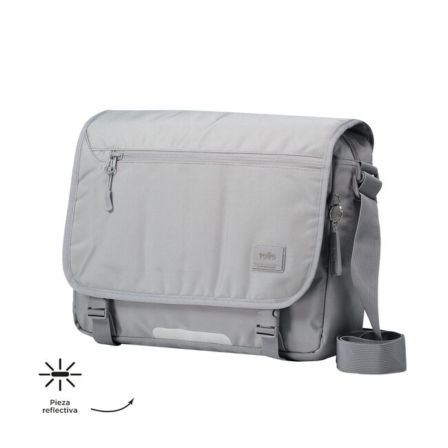 Bandolera Eco-Friendly color gris - Caspio image number null