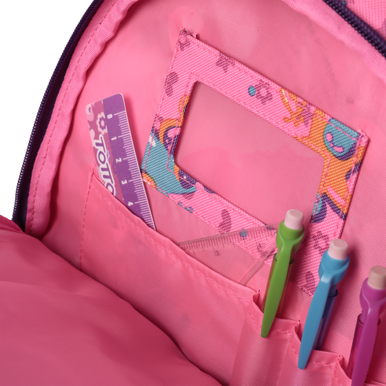Mochila escolar mediana con ruedas - Stargirls image number 6