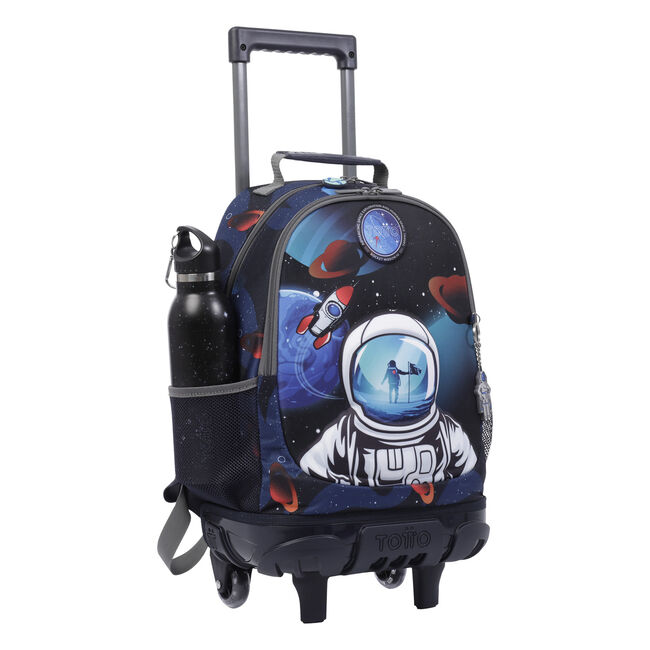 Mochila escolar pequeña con ruedas - Astronaut image number null