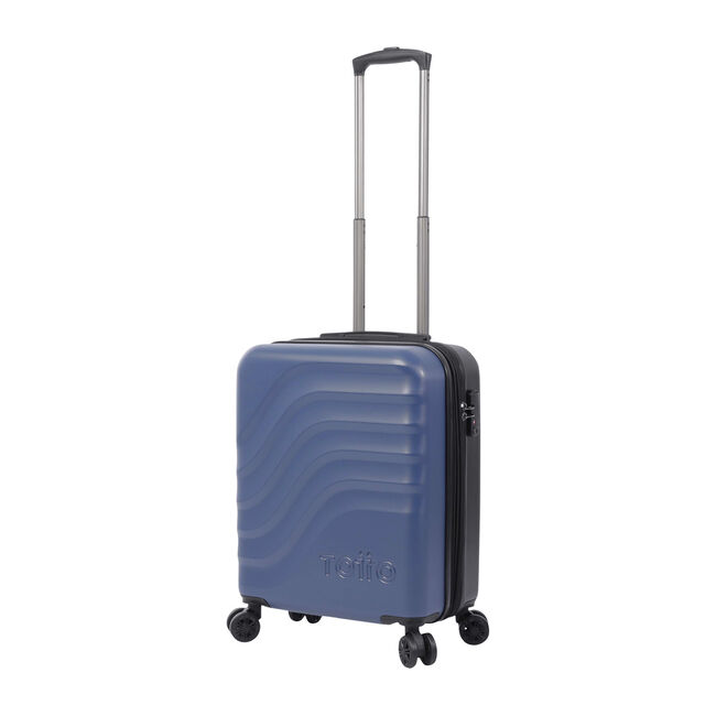 Maleta trolley cabina color azul oscuro - Bazy + image number null