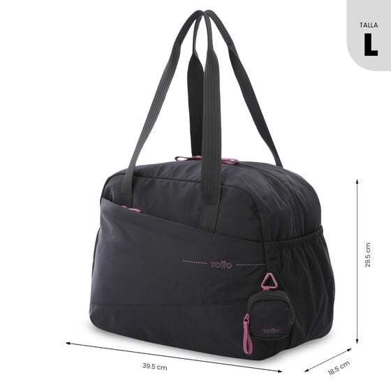 Bolso Suzuka L - Black/Malaga image number 3