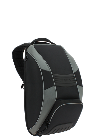 Mochila para moto negro y gris – Gilera image number 2