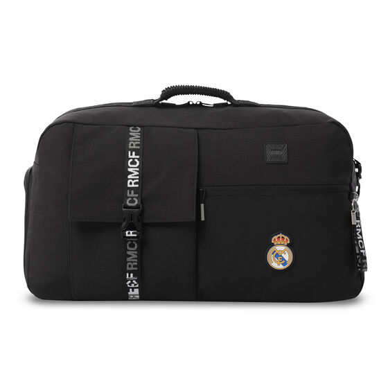 Bolsa de viaje mediana Real Madrid - Negro image number 1