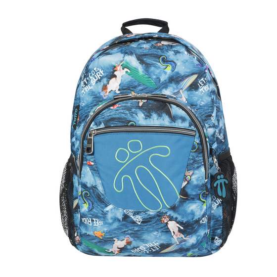 Mochila escolar adaptable a carro Acuareles - 7F6 image number 1