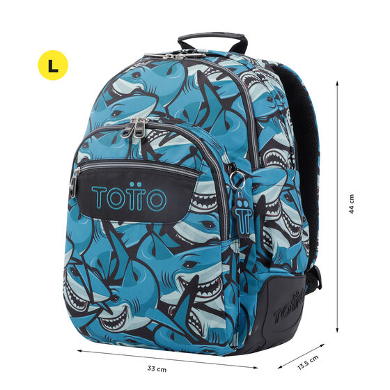 Mochila Crayoles - Tiburones image number 2