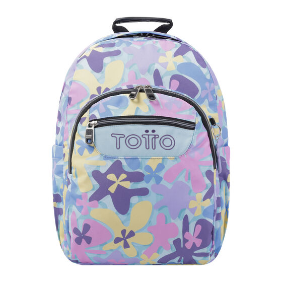 Mochila Acuarela - Flores hawaianas image number 1