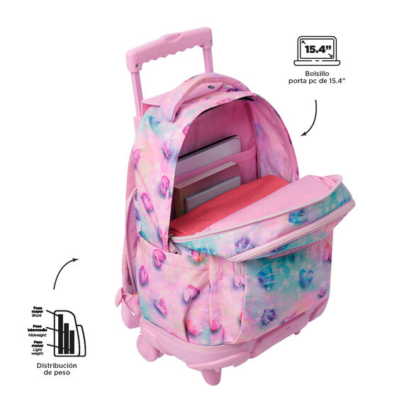 Mochila Renglones Glitter - Shiny Heart image number 6