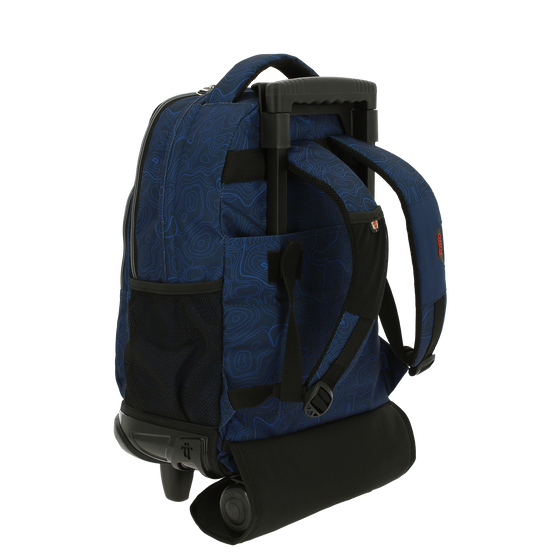 Mochila escolar con ruedas Renglones - 6LK image number 6