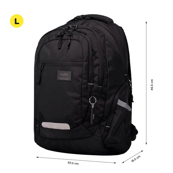 Mochila Eufrates - Negro image number 3
