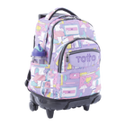 Mochila Renglones - Morado ciber image number 5