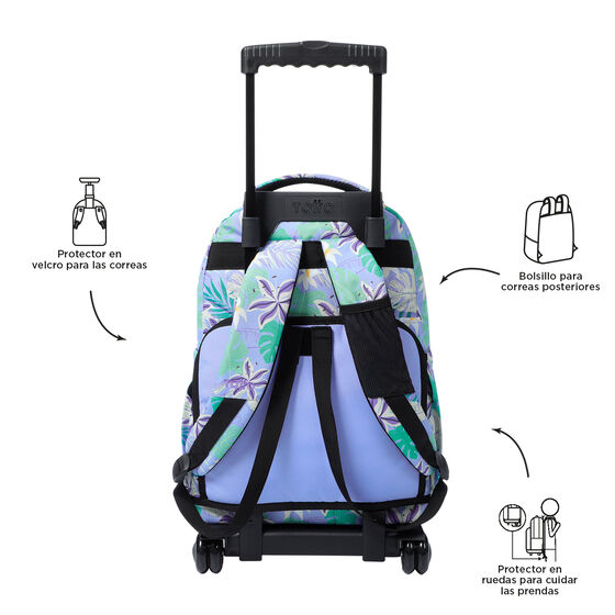 Mochila Renglones - Morado image number 3