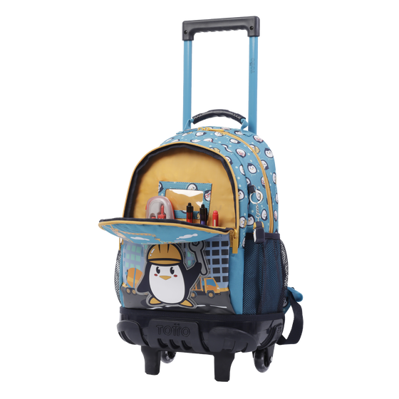 Mochila Ruedas - Funny Penguin S image number 5