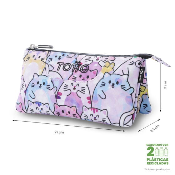 Estuche Tablero Glitter - Paws image number 2
