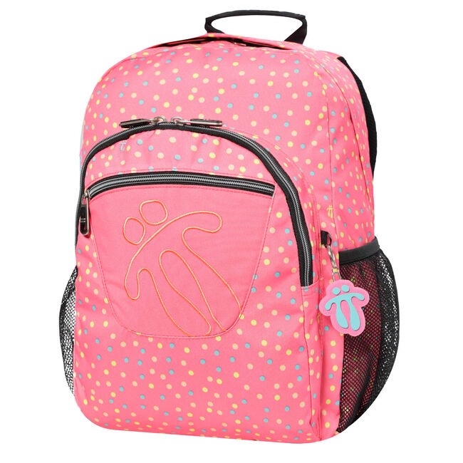 Mochila escolar adaptable a carro Acuareles Totto Rosa 20.34 L