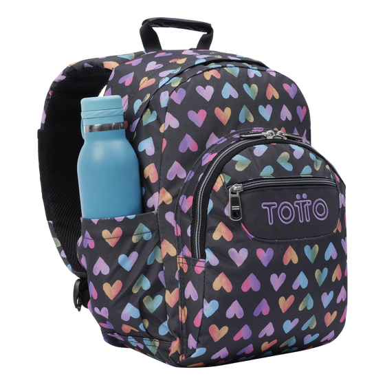 Mochila Gommas - Corazones de colores image number 4