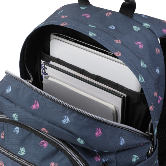 Mochila Gommas - Estampado corazones image number 8