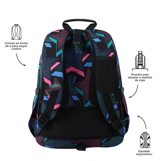 Mochila Acuareles - Lety Black image number 3
