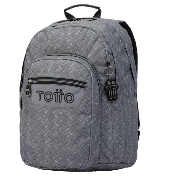 Mochila escolar Lápiz - Gris metálico image number 2