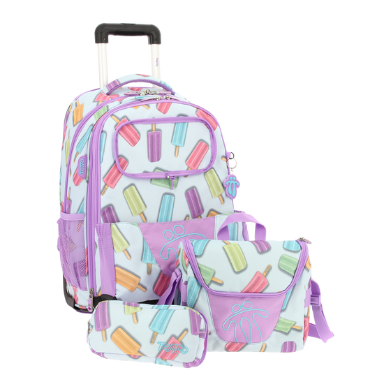 Mochila escolar 3 en 1 Carta - 3SH image number 6
