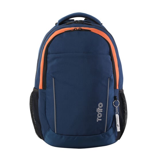 Mochila Titany - Azul y naranja image number 1
