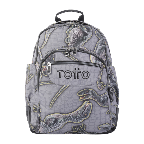 Mochila Crayoles - Dinosaurios image number 1