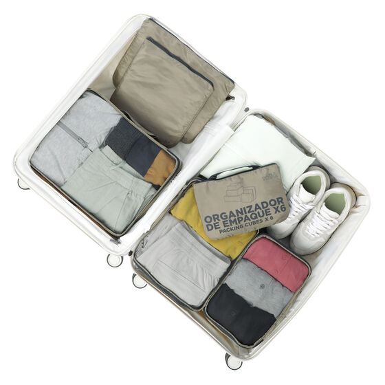 Organizador Packing Cube X6 - Desert Taupe image number 4