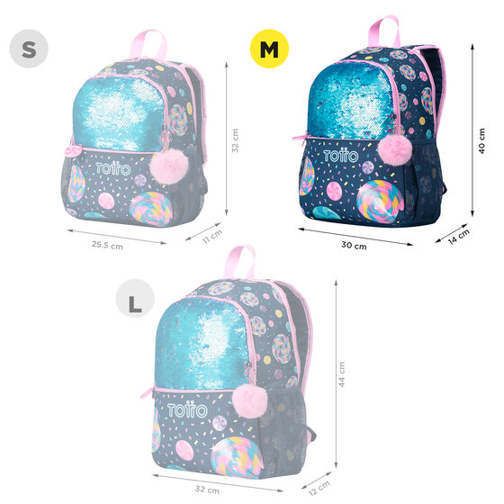 Mochila Sweet Candy M image number 3